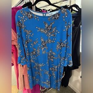 Draper James Blue Floral Dress